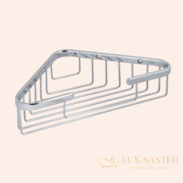tw harmony 534, twho534cr, подвесная полочка-решетка угловая 18*18*h4, цвет хром