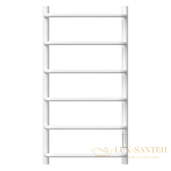 полотенцесушитель 400x800 электрический point ника pn08848w п6 диммер справа, белый
