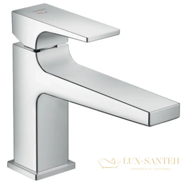 смеситель для раковины hansgrohe metropol 32503000, хром