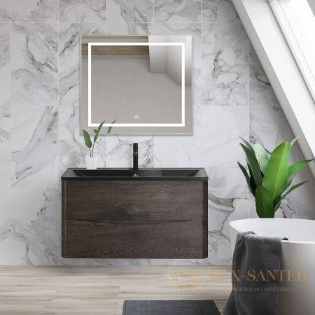 зеркало belbagno kraft spc-kraft-885-785-tch-warm 88.5 см с подсветкой, с подогревом, с сенсорным выключателем, сатин