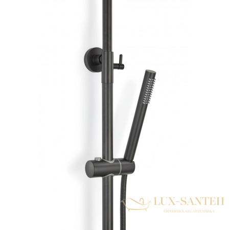 душевая система для ванны milacio ultra mcu.151.mb, черный матовый