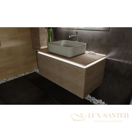 тумба jorno karat kar.01.100/p/bul 100 см, бук светлый