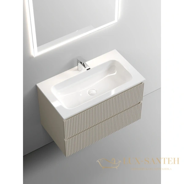 тумба sancos snob t snt80ce 79 см, бежевый матовый