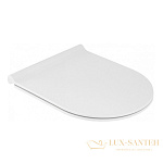 Сиденье Jacob Delafon Soprano E33127-0 с крышкой Aleo, с механизмом плавного закрывания, белый