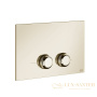 накладная панель смыва gessi venti20 54651.710 для инсталляций geberit sigma8 и sigma12, brass pvd