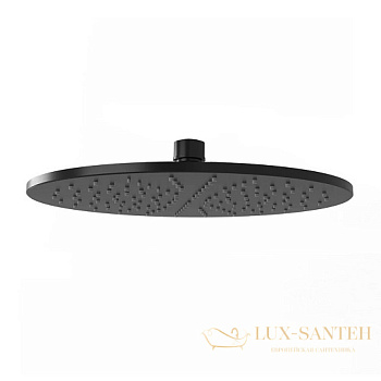верхний душ ø 300 мм fima carlo frattini showerhead f2224/2ns, черный матовый