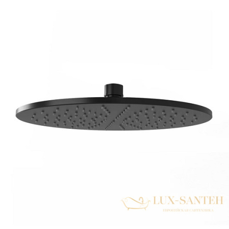 верхний душ ø 300 мм fima carlo frattini showerhead f2224/2ns, черный матовый