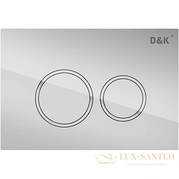 клавиша смыва d&k bayern db1529002 (арт.инсталл di8050127), хром