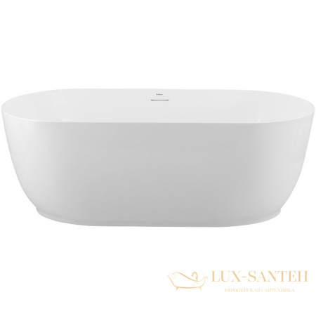 акриловая ванна belbagno bb413-1700-800-matt 170x80 без гидромассажа, белый матовый