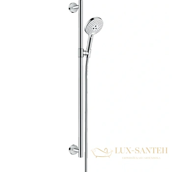 душевой гарнитур hansgrohe raindance select s 26322400 белый - хром