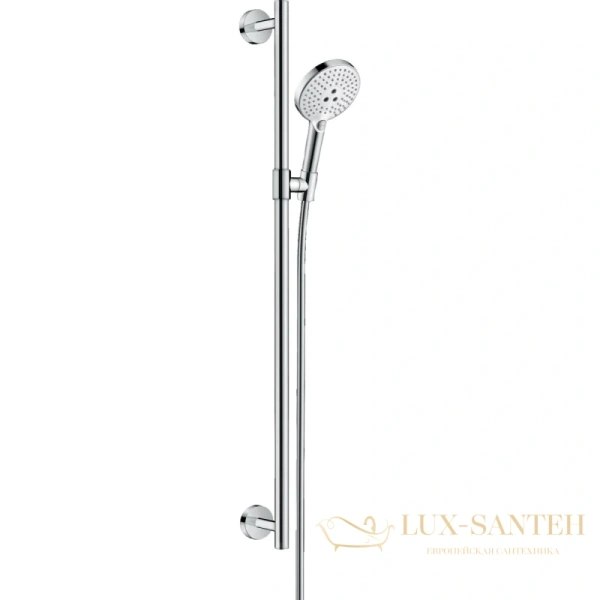 душевой гарнитур hansgrohe raindance select s 26322400 белый - хром