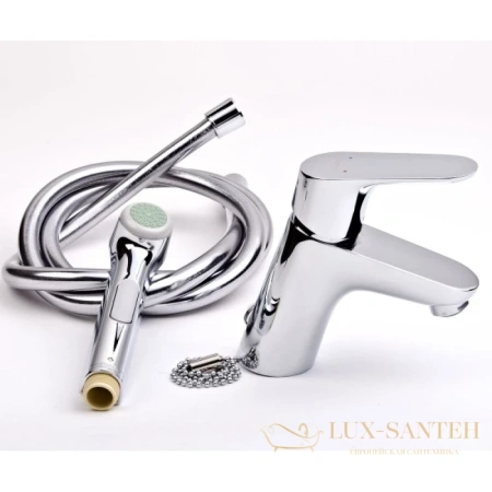 смеситель для раковины с гигиеническим душем hansgrohe focus e2 31926000