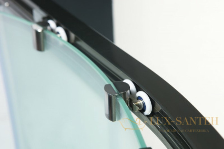 душевой уголок cezares giubileo giubileo-a-2-90-scorrevole-cp-g 90х90 профиль золото, стекло прозрачное с рисунком