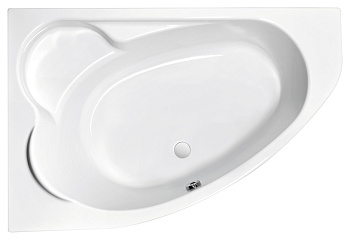 ванна асимметричная cersanit kaliope 170х110 левая, 63443, цвет белый