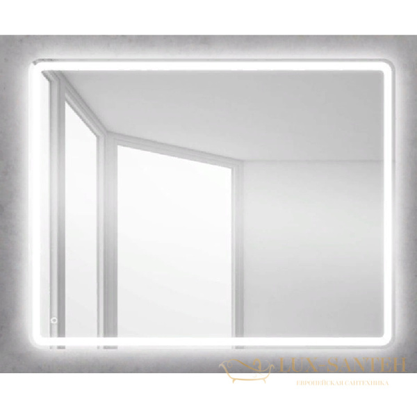зеркало belbagno spc spc-mar-1000-800-led-tch 100 см с сенсорным выключателем, с подсветкой