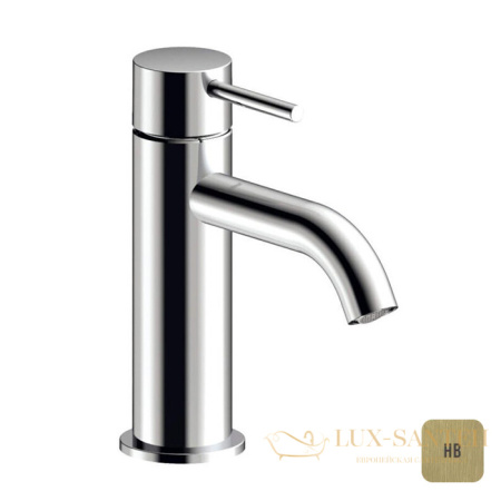 смеситель для раковины almar mixers e214000.hb, без донного клапана, латунь брашированная pvd