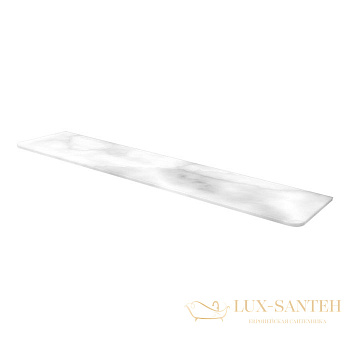 полка 50 см fima carlo frattini switch, f6200/50mb, белый мрамор