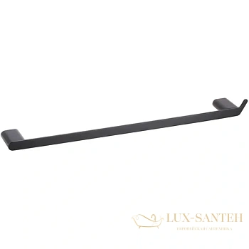 полотенцедержатель bemeta organic 167104360 55,5 см, черный матовый