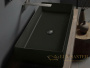 раковина накладная, scarabeo, teorema 2.0, 5102 37 bk,bioker, 800x400x140, без отверстия для смесителя и без перелива, lava