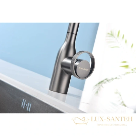 смеситель paulmark urban ur213104-b для кухни с подключением к фильтру, беретта