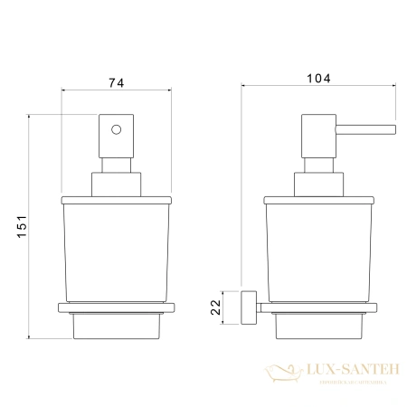 дозатор timo torne 43139/17, золото матовое