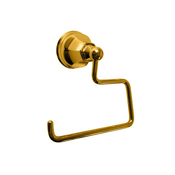 nicolazzi teide chic, 1492go05, держатель для туалетной бумаги, подвесной, цвет золото