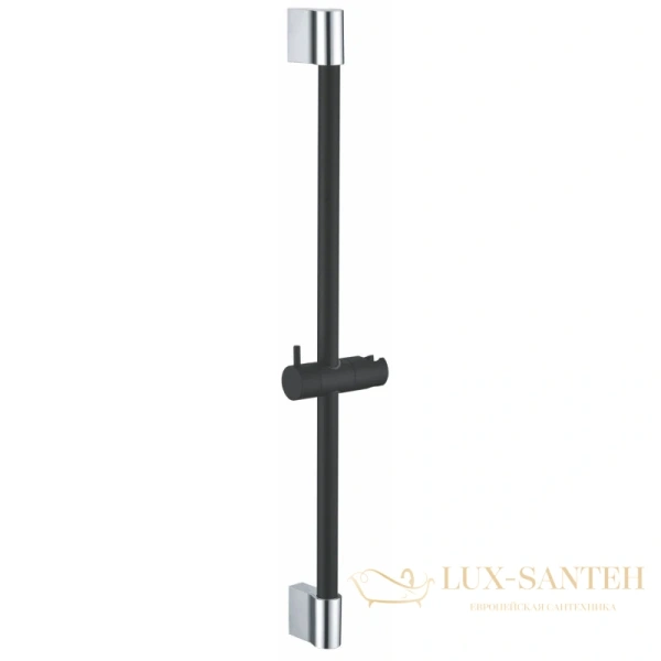 душевая штанга wasserkraft a076, хром/черный