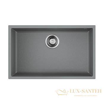 кухонная мойка omoikiri tedori 66-u-gr tetogranit х leningrad grey, 4993541