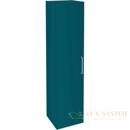 пенал jacob delafon odeon rive gauche eb2570g-r6-m85 подвесной l, сине-зеленый матовый