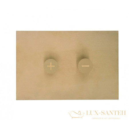 смывная клавиша oli trumpet 878783 пневматическая, золото