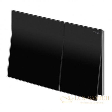 панель смыва viega prevista visign for more 200 773588, черное стекло