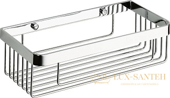 решетка прямоугольная sanibano h277/cr 1-уровневая длина 30 см, хром