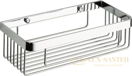 решетка прямоугольная sanibano h277/cr 1-уровневая длина 30 см, хром