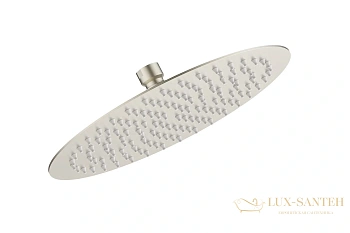 верхний душ aquame aqm8605bn, 1 режим, 300 мм, без держателя, никель брашированный