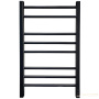 полотенцесушитель электрический с/т grois nex gr-112 400/800 п8 ral9005 u черный матовый