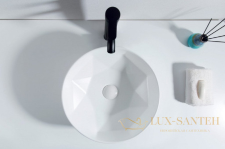 раковина-чаша belbagno bb1342h300 41 см, белый