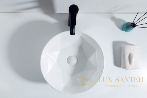 раковина-чаша belbagno bb1342h300 41 см, белый