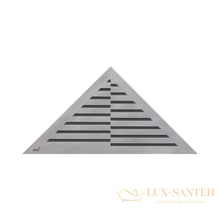 alcaplast решетки для угловых водоотводящих желобов arz1 time