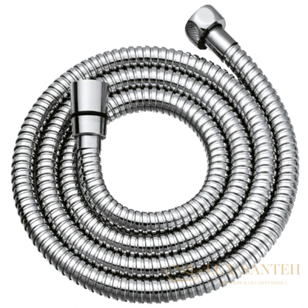 душевой шланг wasserkraft a088 175 см, хром