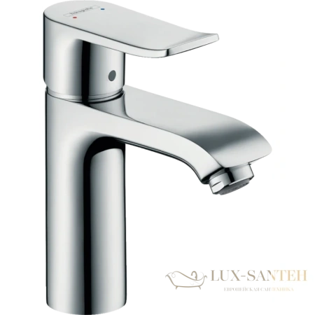 смеситель для раковины hansgrohe metris 31204000, хром
