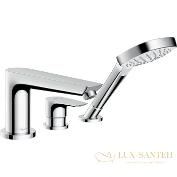 смеситель для ванны hansgrohe talis e 71731000, хром