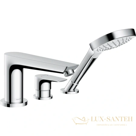 смеситель для ванны hansgrohe talis e 71731000, хром