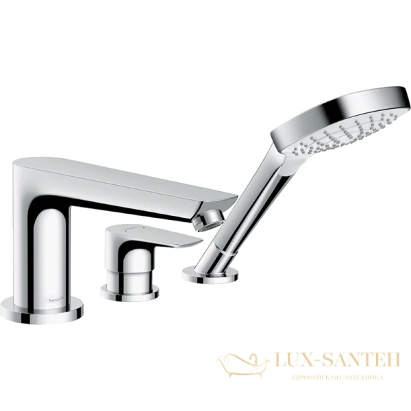 смеситель для ванны hansgrohe talis e 71731000, хром