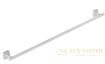 полотенцедержатель 800 мм, kludi vela s, 2596153, белый матовый