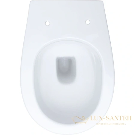 приставной безободковый унитаз allen brau fantasy 4.11007.20, белый