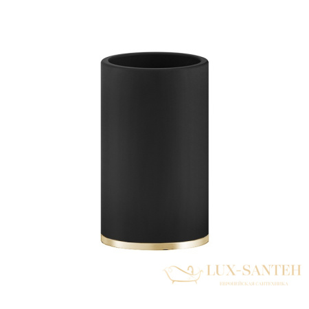 стакан gessi inciso 58532.246, gold pvd/черный