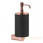 дозатор gessi rilievo 59514.030 подвесной, copper pvd/черный