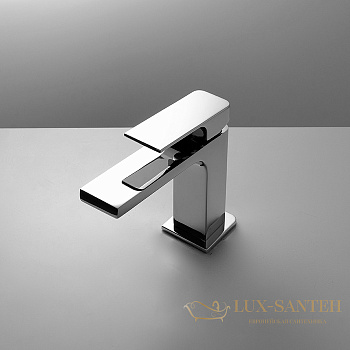 смеситель для раковины, fima carlo frattini fit, f3381cr, с донным клапаном, хром