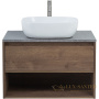тумба под раковину belbagno kraft kraft-900-1c-so-rt 90 см подвесная, rovere tabacco