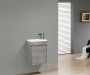тумба под раковину belbagno pietra mini pietra mini-460-1a-so-scm-l 46 l подвесная, stucco cemento